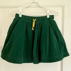 Mini Boden Twirly Skirt in Green Corduroy (11-12Y)